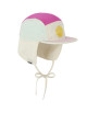 Casquette bébé anti-UV Camper "Fleur Fuschia"