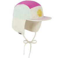 Casquette bébé anti-UV Camper "Fleur Fuschia"