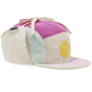Casquette bébé anti-UV Camper "Fleur Fuschia" kietla