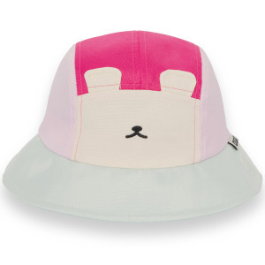 Bob bébé anti-UV Camper "Ourson Framboise" kietla