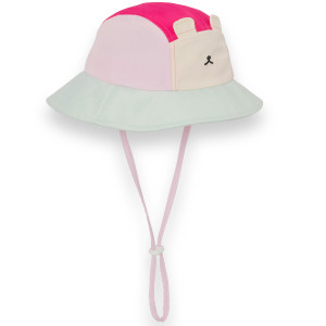Bob bébé anti-UV Camper "Ourson Framboise" kietla