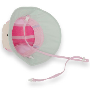 Bob bébé anti-UV Camper "Ourson Framboise" kietla