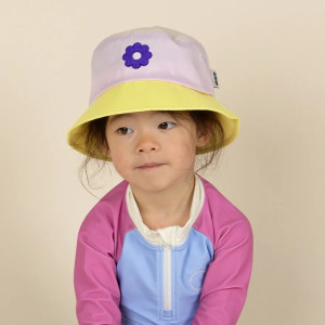 Bob bébé et enfant anti-UV "Rose Fleur" Kietla