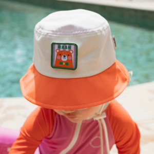 Bob bébé et enfant anti-UV "Orange" Kietla