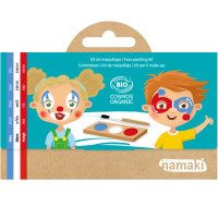 Palette de Déguisement enfant BIO 3 fards "Clown & Arlequin"