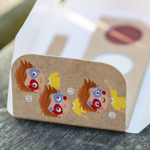 Palette de Déguisement enfant BIO 3 fards "Clown et Arlequin"