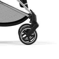 Roues avant de poussette MIOS 3 "Chrome" (x2)