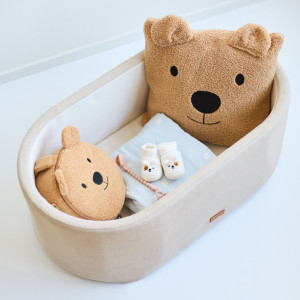 Berceau en bois 2 en 1 Teddy "Lin Beige" Childhome