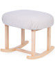 Repose-pied à bascule en bois "Lin Beige"