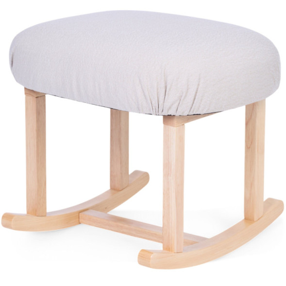 Repose-pied à bascule en bois "Lin Beige"