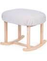 Repose-pied à bascule en bois "Lin Beige" Childhome