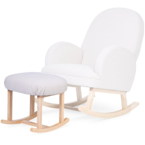Repose-pied à bascule en bois "Lin Beige" Childhome