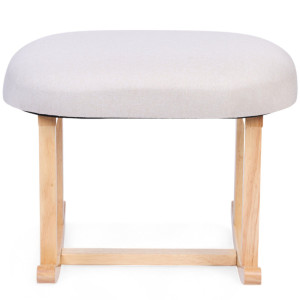 Repose-pied à bascule en bois "Lin Beige" Childhome