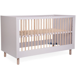 Lit bébé évolutif 70x140 en bois "Cosy Clay" Childhome