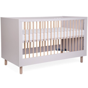 Lit bébé évolutif 70x140 en bois "Cosy Clay" Childhome