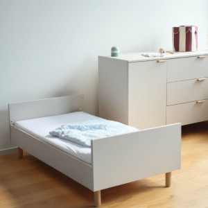 Lit bébé évolutif 70x140 en bois "Cosy Clay" Childhome