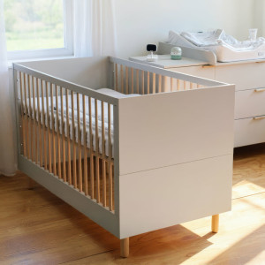 Lit bébé évolutif 70x140 en bois "Cosy Clay" Childhome