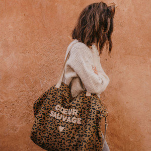 Sac XL en coton Capsule "Coeur Sauvage" Zakuw