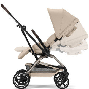  Poussette Eezy S Twist +2 "Almond Beige" (2026)