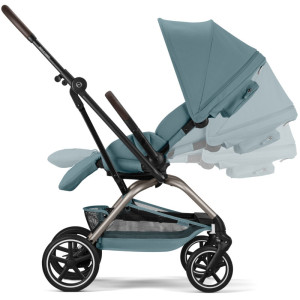  Poussette Cybex Eezy S Twist +2 "Stormy Blue" (2026)