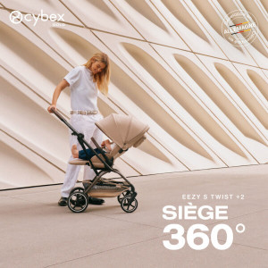  Poussette Cybex Eezy S Twist +2 "Stormy Blue" (2026)
