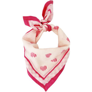 Foulard en coton Oscar "Sweetheart Rose" (Petit) Milinane