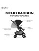  Poussette Melio Carbon 6 "Magic Black" (2026)