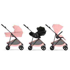  Poussette Cybex Melio Carbon 6 "Candy Pink" (2026)