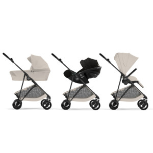  Poussette Cybex Melio Carbon 6 "Dune Grey" (2026)