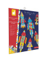 Kit Créatif "10 fusées en papier à créer" (7-10 ans)