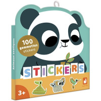 Pochette de 100 Gommettes "Animaux exotiques" (3 ans et +)