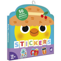 Pochette de 50 Grandes Gommettes "Printemps" (18 mois et +) Janod