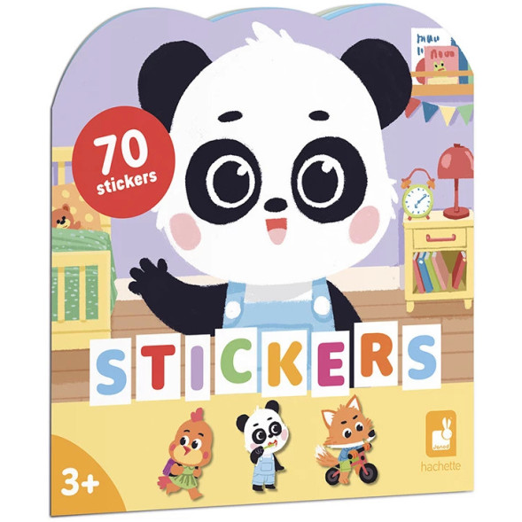 Cahier de stickers et Décors "Ma journée" (3-5 ans)