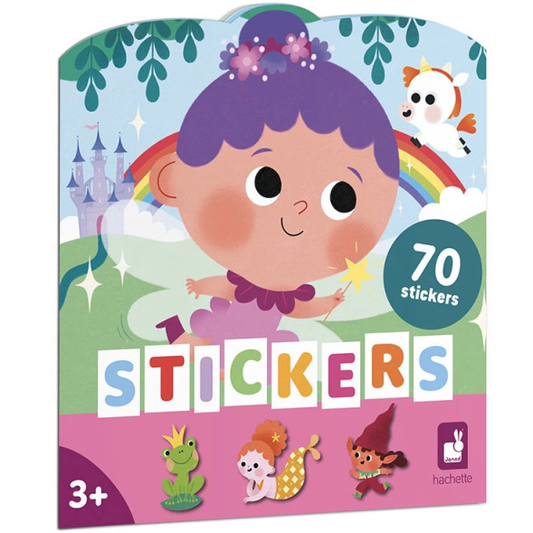 Cahier de stickers et Décors "Pays Magiques" (3-5 ans)