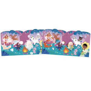 Cahier de stickers et Décors "Pays Magiques" (3-5 ans) Janod