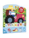 Cahier de stickers et Décors "La Ferme" (3-5 ans) Janod