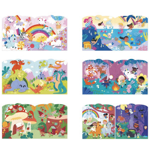 Cahier de stickers et Décors "Pays Magiques" (3-5 ans) Janod