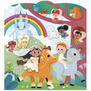 Cahier de stickers et Décors "Pays Magiques" (3-5 ans) Janod