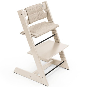 Coussin Tripp Trapp en PET Recyclé "Beige Timber" (2026)