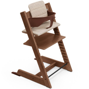 Coussin Tripp Trapp en PET Recyclé "Beige Timber" (2026)