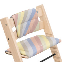 Coussin Tripp Trapp en PET Recyclé "Pastel Stripes" (2026)