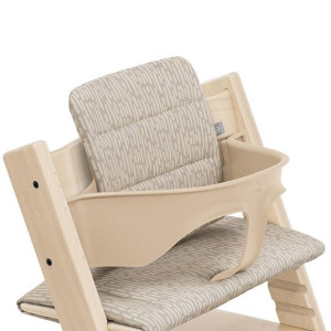Coussin Tripp Trapp en PET Recyclé "Beige Timber" (2026)