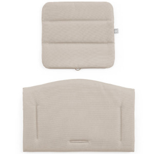 Coussin Tripp Trapp en coton bio "Beige" Stokke