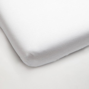 Drap Housse + Alèse Imperméable Fabuleuse 180x200 "Blanc" Kadolis