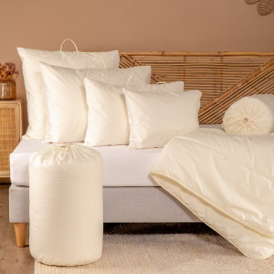 Couette enfant adulte 240x260 Coton Bio 4 saisons Kadolis