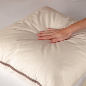 Oreiller carré 60*60 Coton Bio Maui Kadolis
