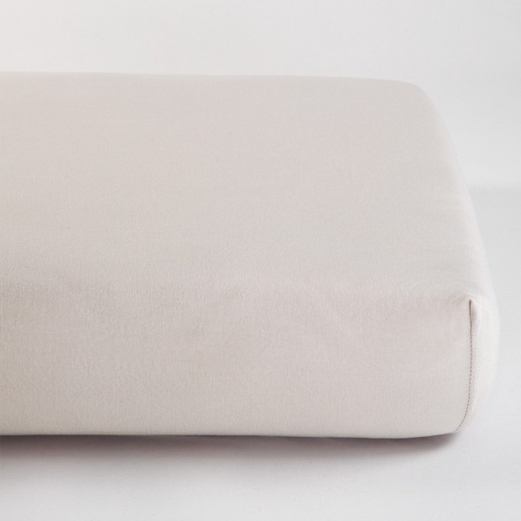 Drap housse 70x140 en coton bio "Naturel"