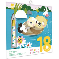 Kit Créatif "Feutre Magique - Animaux Calins" (18-36 mois)