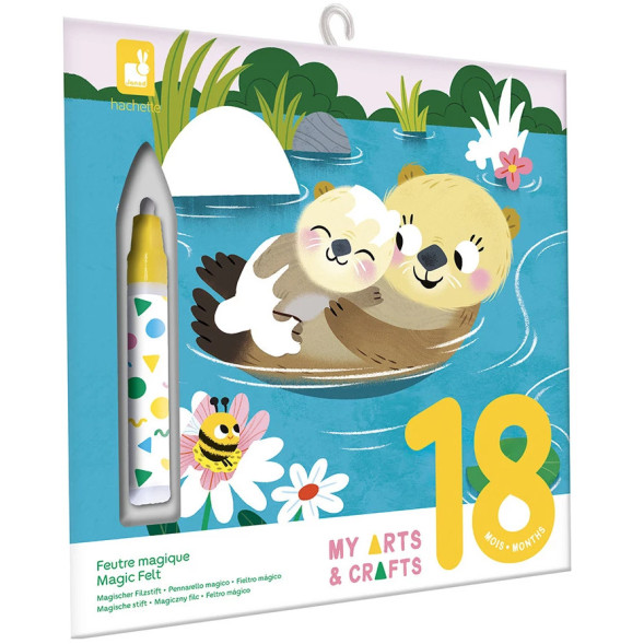 Kit Créatif "Feutre Magique - Animaux Calins" (18-36 mois)