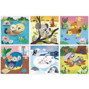 Coffret Créatif Feutre Magique "Animaux Calins" (18-36 mois) Janod